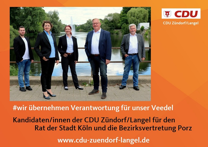 Kandidaten/innen CDU Zündorf/Langel Kommunalwahl 2020